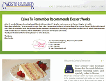 Tablet Screenshot of cakestoremember.biz